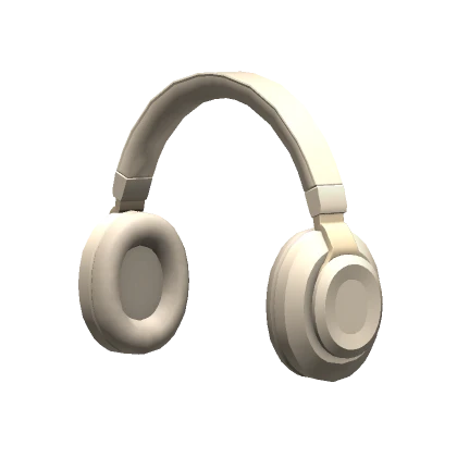 Stylish Beige Headphones