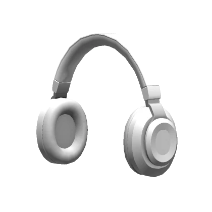 Stylish White Headphones