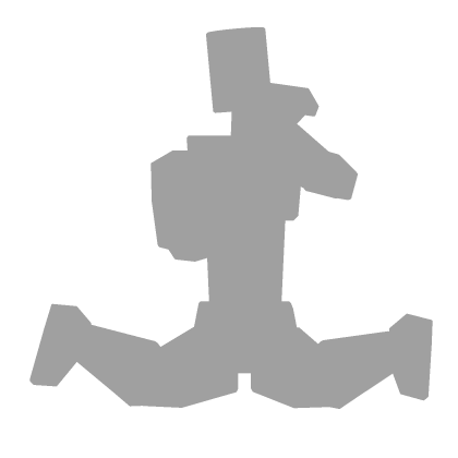 cute sitting kitty emote