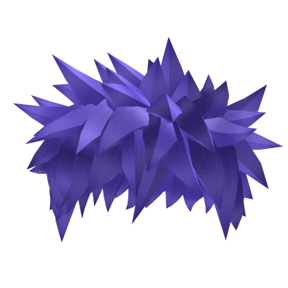 Purple Spiky Anime Boy Hair 2