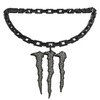 SCENE MONSTER ENERGY CHAIN 3.0 IN SILVER