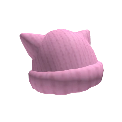 Pink Cat Beanie