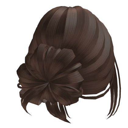 Preppy Low Messy Bun (Brown)