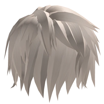 Light Blonde Messy Scene Hair