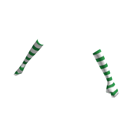 green and white elf arm warmers 🎄