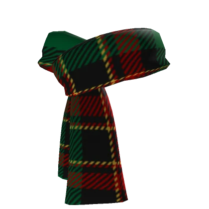 Christmas Plaid Scarf