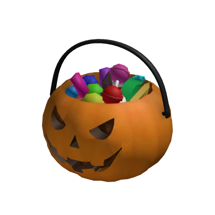 🎃 Holdable Pumpkin Candy Bucket Halloween 🎃