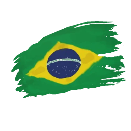 Brazil Flag Sticker Filter