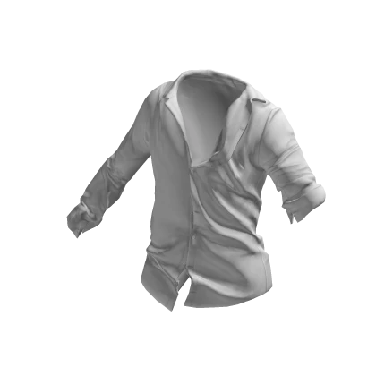 White Loose Button-up