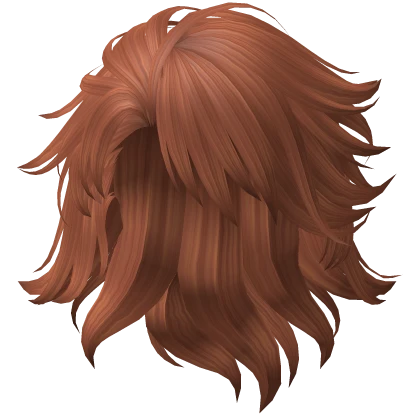 Ginger Wispy Anime Mullet