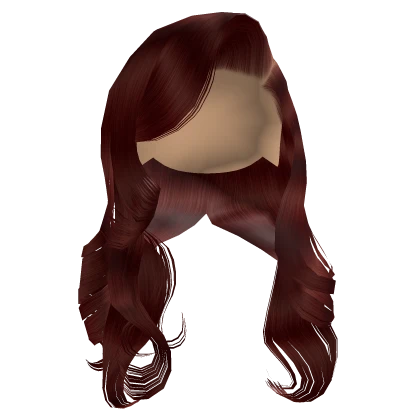 Wavy Side Part [Red]