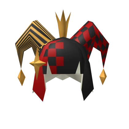 🎈💖Low poly jester hair