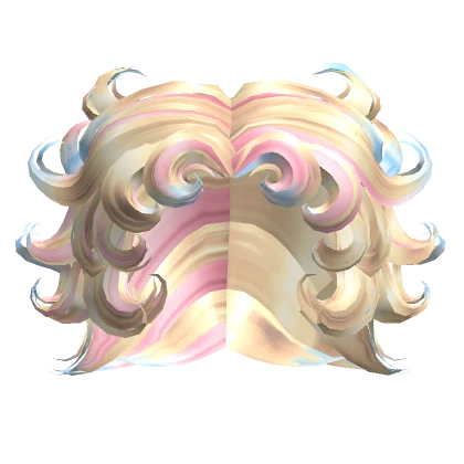 Betty's 19's swirly dollie wig (confetti)