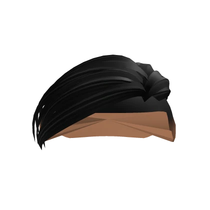 Raul's hair with bangs Black 2.0 - Nougat