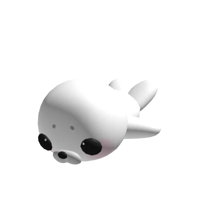 ♡ cute baby seal holdable plushie