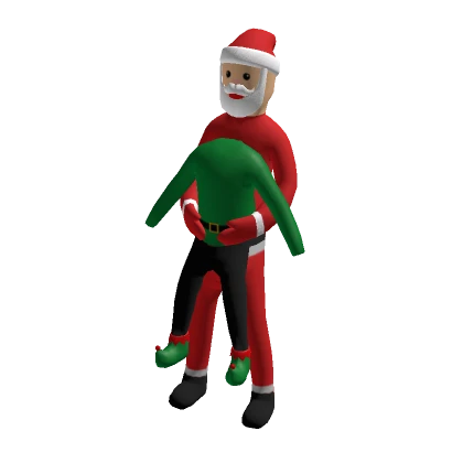 Santa Carrying Costume