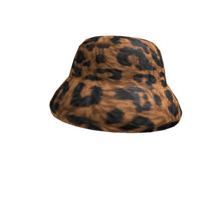 Faux Fur Stylish Hat - Leopard Print