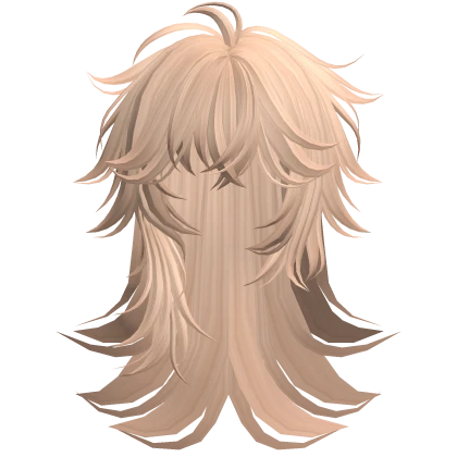 Asymmetrical Anime Hair (Blonde)