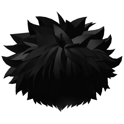 Black Fluffy Zoldyck Hair