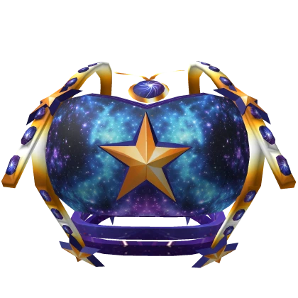Galaxy Chibi Vortex Starstone Top w/ Gold Necklace
