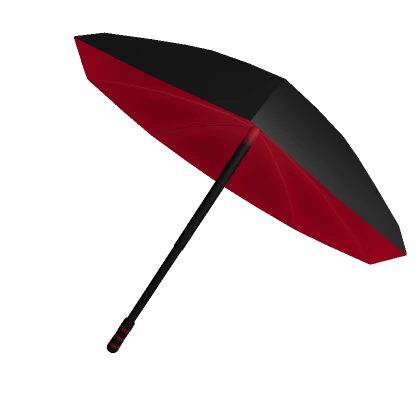 Black Umbrella with Reddish