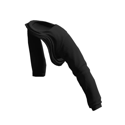 Black Half-on Sweater