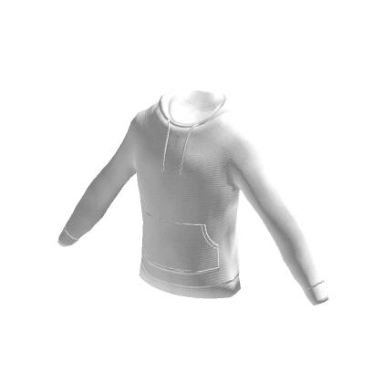 Basic White Hoodie