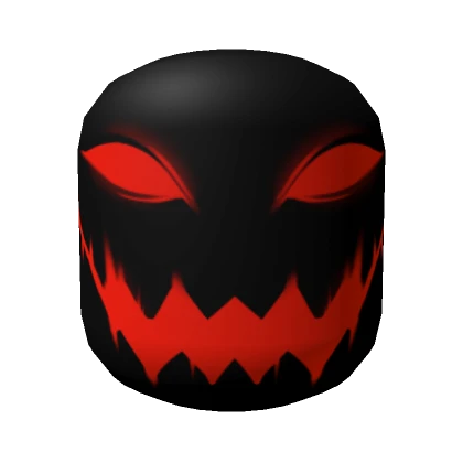 Scary Spectre Mask - Black/Red