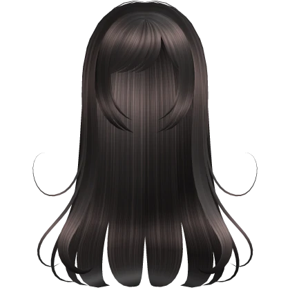 🖤 adorable swirly gothic witch hair dark brown