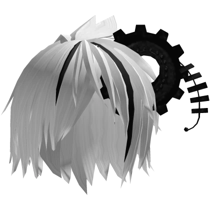 共鳴 ; decadence, melodic timekeeper hair𝄢 in White