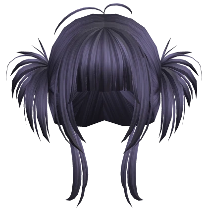 Cute Spikey Anime Pigtails