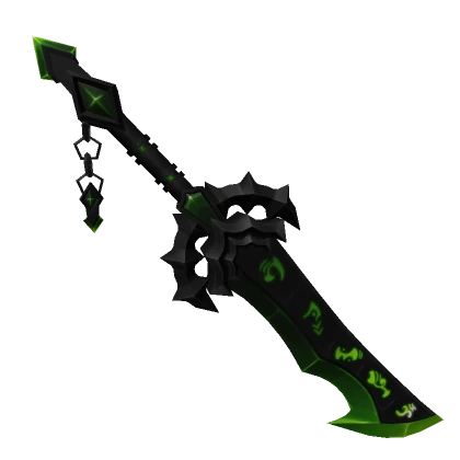 Black & Green Evil Knight Greatsword