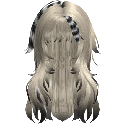 ♡ Greyish messy cute scene anime girl hair