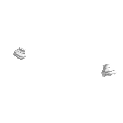 white ruffled wrist cuffs
