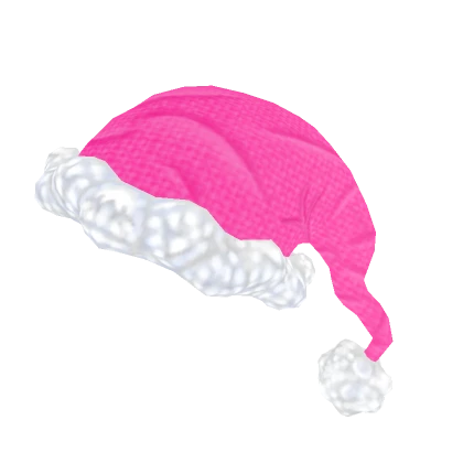 Glowing Pink Christmas Hat