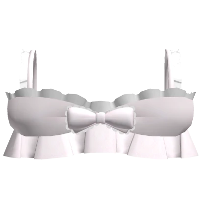 ꒰┊baby pink princess layered ruffled mini top