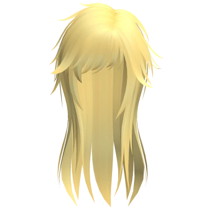 Emo Scene Punk Grunge Spiky Hair in Light Yellow