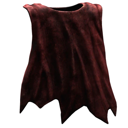 Red Torn Cape