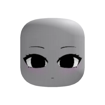 Cute Anime Girl Head