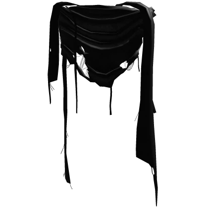 Distressed Shadow Black Gaian Scarf
