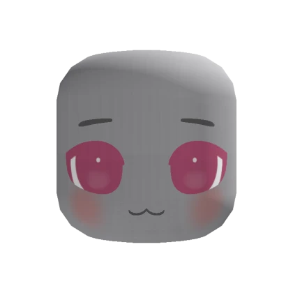 🍀Animated Shy Chibi Eyes Face (Pink)
