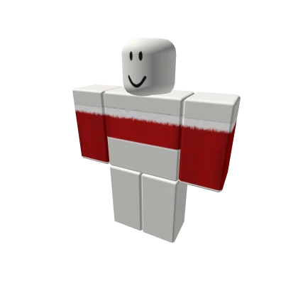 Christmas Fuzzy Top Snow Winter Santa Reindeer