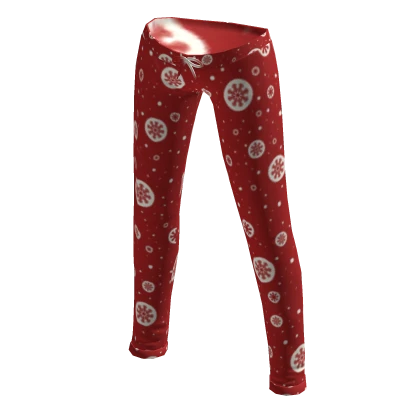 Red Christmas Pajama Bottoms
