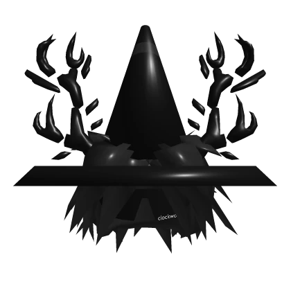 ⏳Cheap PBR | Black Hair + Traffic Cone + Antlers