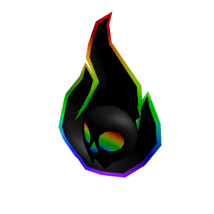 Rainbow Flaming Wisp