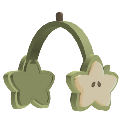 Apple Star Earmuffs (Green)
