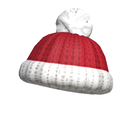 Knit Santa Pattern Christmas Beanie