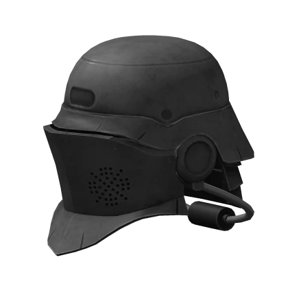 Grey Heavy Trench Helmet