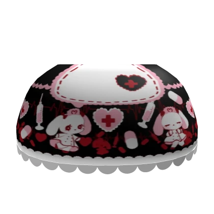 hospital nurse bunny creepycute egl harajuku skirt