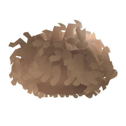 Fluffy Curly Afro Blonde